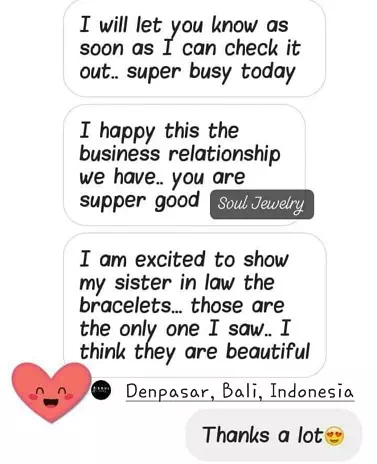 Soul Jewelry client testimony